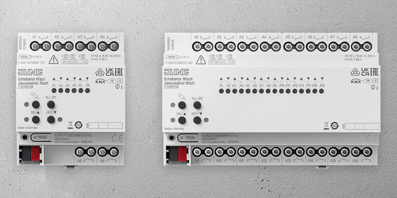 KNX Schalt- und Jalousieaktoren bei ERCEG GmbH in Hanau