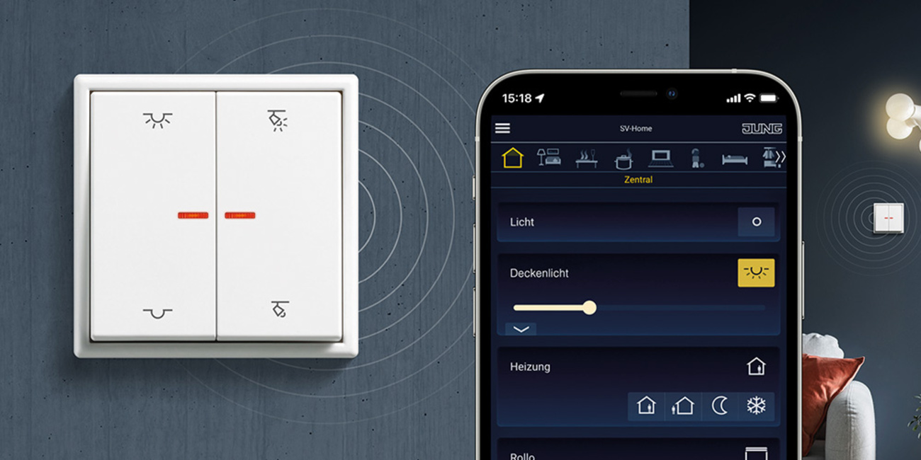 KNX RF Taster bei ERCEG GmbH in Hanau